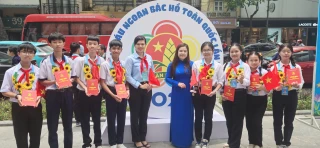 Em Đào Khương Duy được nhận Bằng khen của Hội đồng Đội Trung ương