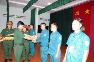 Hội thi Chỉ huy trưởng Ban Chỉ huy Quân sự xã, phường, thị trấn thành công tốt đẹp