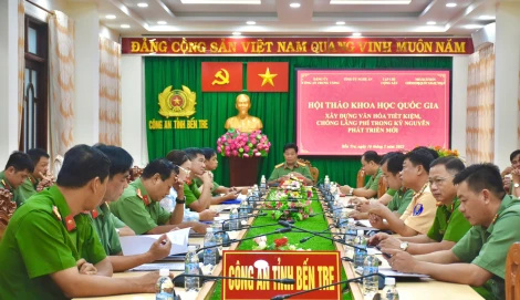 Hội thảo khoa học quốc gia “Xây dựng văn hóa tiết kiệm, chống lãng phí trong kỷ nguyên phát triển mới”