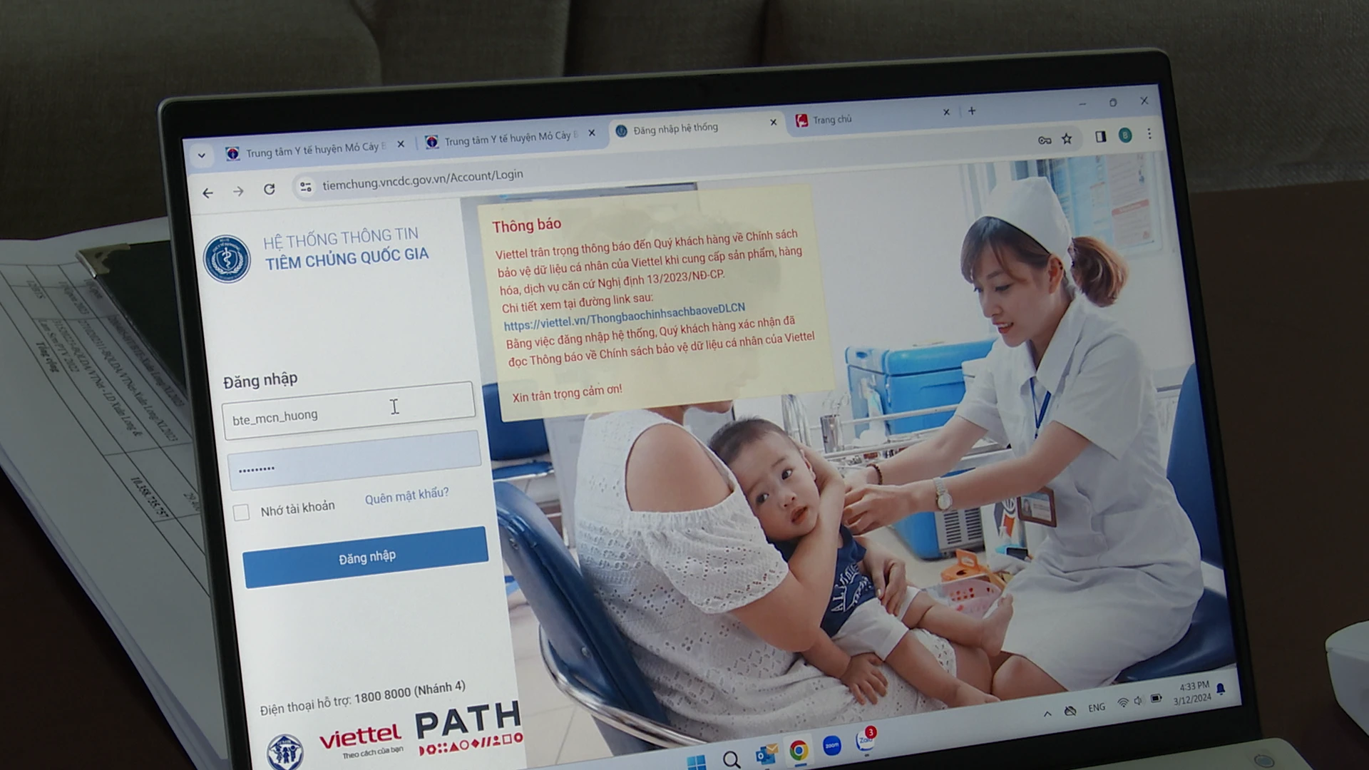 Hệ thống khám bệnh từ xa Teleheath.