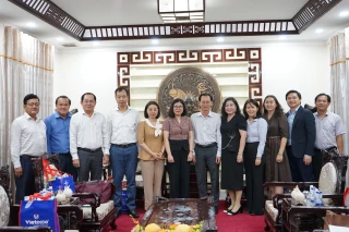 Lãnh đạo tỉnh làm việc với Đoàn công tác của Bộ Ngoại giao