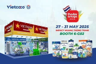 Vietcoco sẽ góp mặt tại triển lãm Thaifex Anuga Asia 2025!
