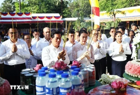 Campuchia tưởng niệm các nạn nhân dưới chế độ diệt chủng Khmer Đỏ