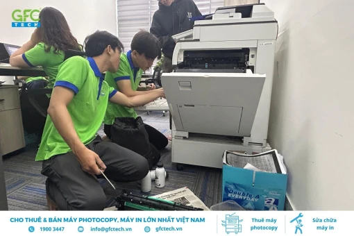 GFC Tech: Nạp mực máy in A3, A4 tận nơi giá tốt