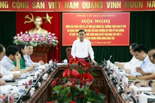 Thường trực Ban Bí thư: Tuyệt đối không để tình trạng cục bộ địa phương trong sắp xếp nhân sự