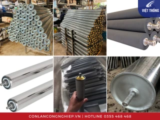 Các loại con lăn công nghiệp phổ biến hiện nay