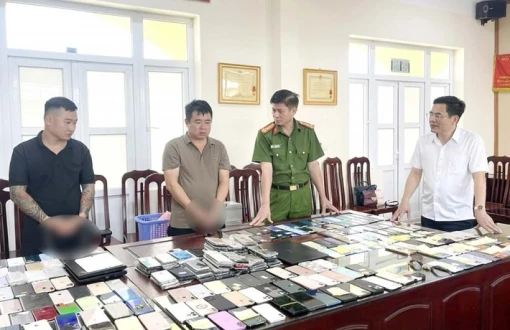 Triệt phá ổ nhóm trộm cắp, tiêu thụ tài sản tại chùa Tam Chúc