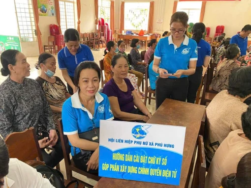 Hội Liên hiệp Phụ nữ TP. Bến Tre thực hiện các phong trào thi đua