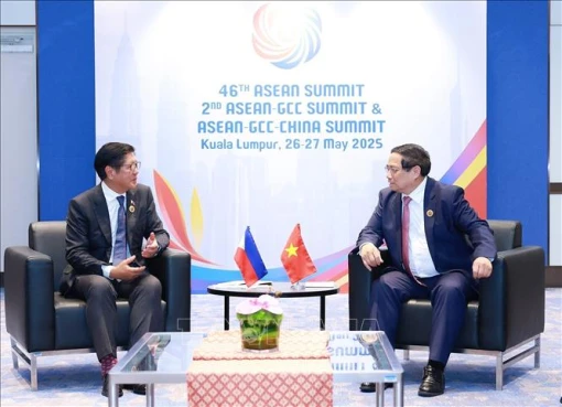 Thủ tướng Phạm Minh Chính gặp Tổng thống Philippines