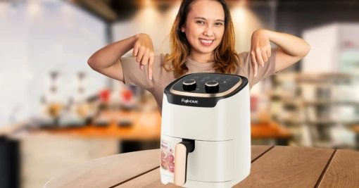 Nồi chiên không dầu cho gia đình GIÁ RẺ tiết kiệm, ăn ngon