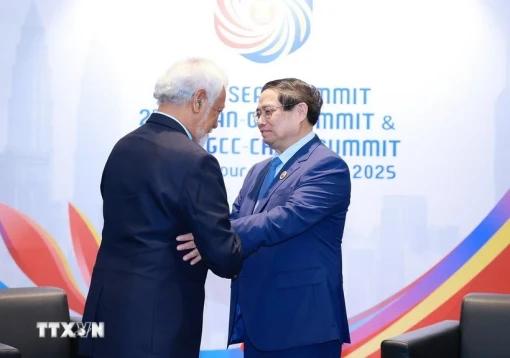 Thủ tướng Phạm Minh Chính gặp Thủ tướng Timor-Leste Xanana Gusmao