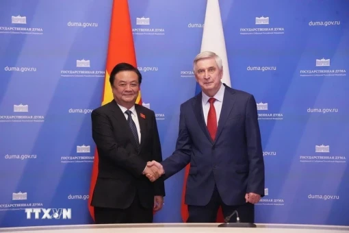 Việt Nam và Liên bang Nga đẩy mạnh hợp tác Nghị viện