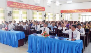 HĐND huyện Thạnh Phú, Mỏ Cày Nam chức kỳ họp thứ 18 để giải quyết công việc phát sinh đột xuất
