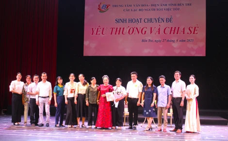 Sinh hoạt chuyên đề Người tốt việc tốt quý II-2025
