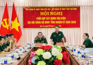 Xây dựng văn kiện Đại hội Đảng bộ Bộ đội Biên phòng tỉnh nhiệm kỳ 2025 - 2030
