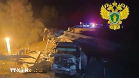 Nga công bố nguyên nhân sập hai cây cầu ở Bryansk và Kursk
