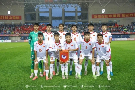 U16 Việt Nam thắng trận đầu tiên ở Trung Quốc
