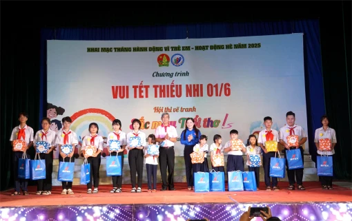Nhiều hoạt động vui tươi kỷ niệm Ngày Quốc tế thiếu nhi 1-6-2025