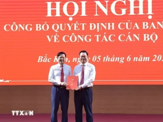 Công bố quyết định chuẩn y Phó Bí thư Tỉnh ủy Bắc Kạn