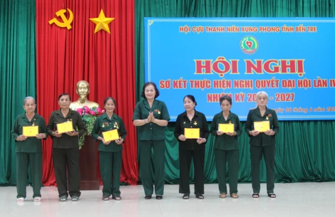 Hội Cựu Thanh niên xung phong tỉnh sơ kết công tác giữa nhiệm kỳ (2022 – 2027)