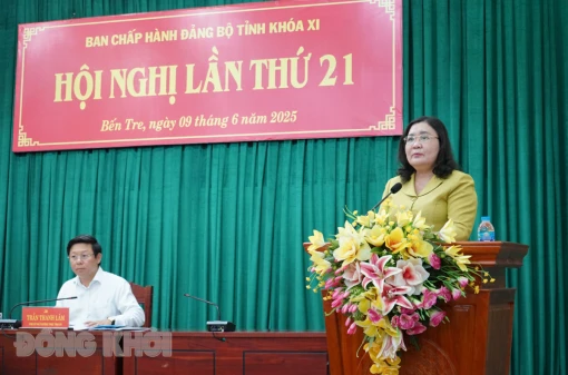 Thông báo kết quả Hội nghị lần thứ 21 Ban Chấp hành Đảng bộ tỉnh Bến Tre khóa XI Thông báo kết quả Hội nghị lần thứ 21 Ban Chấp hành Đảng bộ tỉnh Bến Tre khóa XI