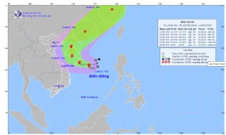 Áp thấp nhiệt đới mạnh lên thành bão