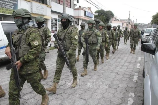 Ecuador gia hạn tình trạng khẩn cấp do bạo lực leo thang