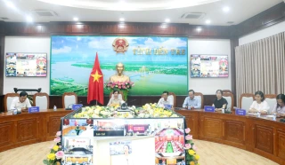 Hội nghị trực tuyến thực hiện cải cách thủ tục hành chính khi thực hiện sắp xếp đơn vị hành chính