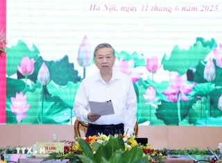 Tổng Bí thư Tô Lâm: Kết hợp hài hòa, biện chứng công tác tuyên giáo và dân vận