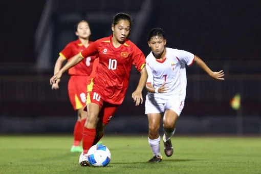 U19 nữ Việt Nam thắng đậm Đông Timor