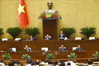 Ngày 12-6, Quốc hội biểu quyết thông qua Nghị quyết về việc sắp xếp đơn vị hành chính cấp tỉnh năm 2025