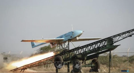 Iran ồ ạt phóng UAV trả đũa Israel; Jordan đánh chặn một số UAV xâm nhập không phận