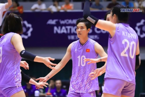 Bóng chuyền nữ Việt Nam lọt chung kết AVC Nations Cup