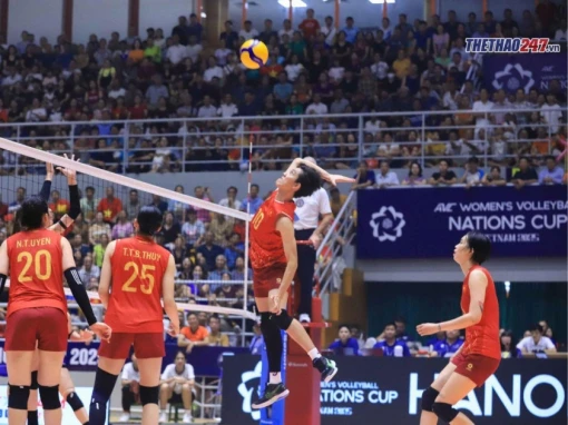 Bóng chuyền nữ Việt Nam lần thứ 3 liên tiếp vô địch AVC Nations Cup