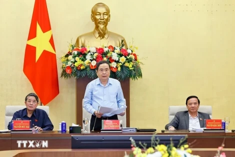 Chủ tịch Quốc hội Trần Thanh Mẫn chủ trì phiên họp về công tác nhân sự