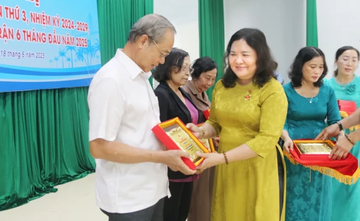 Sơ kết công tác Mặt trận 6 tháng đầu năm 2025