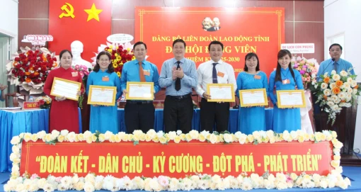 Đảng bộ Liên đoàn Lao động tỉnh tổ chức đại hội đảng viên, nhiệm kỳ 2025 - 2030.