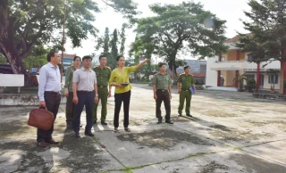 Kiểm tra công tác bảo đảm an ninh, trật tự thi tốt nghiệp THPT năm 2025