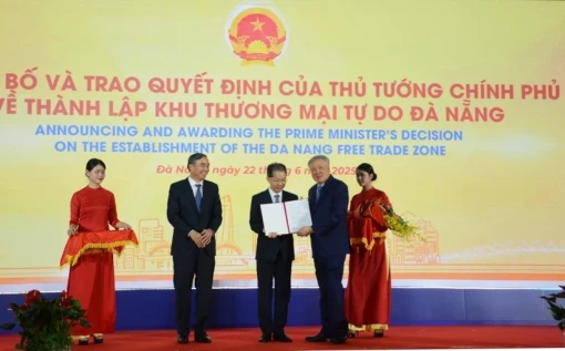 Đà Nẵng công bố Quyết định Thủ tướng Chính phủ về thành lập Khu Thương mại tự do