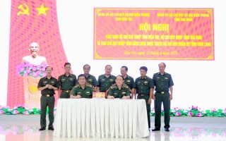 Bàn giao công tác giữa Bộ Chỉ huy Bộ đội Biên phòng tỉnh Trà Vinh, Bến Tre về Ban Chỉ huy Bộ đội Biên phòng tỉnh Vĩnh Long