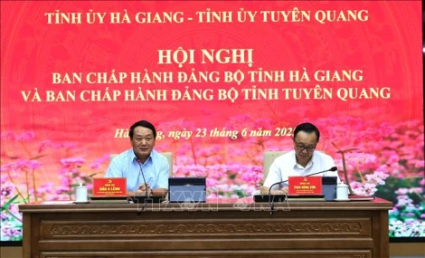 Hà Giang, Tuyên Quang hoàn thiện các đề án hợp nhất