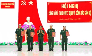Sơ kết công tác biên phòng 6 tháng đầu năm 2025