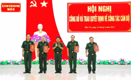 Sơ kết công tác biên phòng 6 tháng đầu năm 2025