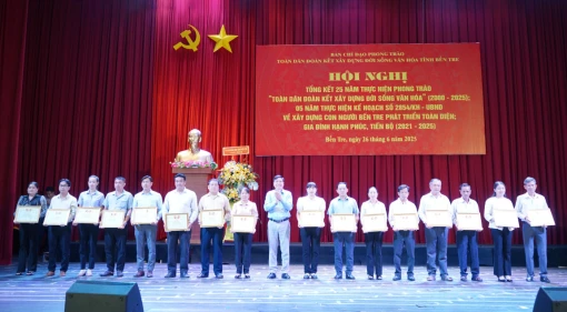 Tổng kết 25 năm thực hiện phong trào Toàn dân đoàn kết xây dựng đời sống văn hóa
