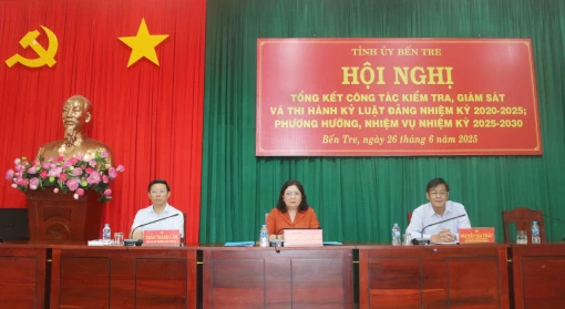 Tổng kết công tác kiểm tra, giám sát và thi hành kỷ luật Đảng nhiệm kỳ 2020 - 2025