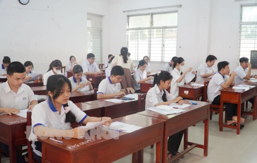 Tỷ lệ thí sinh dự thi bài thi môn Toán cao, không ghi nhận vi phạm