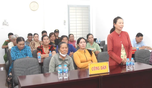 Giải quyết 196 đơn khiếu nại, tố cáo, kiến nghị và phản ánh của công dân