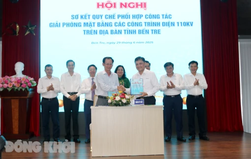 Hội nghị sơ kết quy chế phối hợp công tác giải phóng mặt bằng các công trình điện 110kV