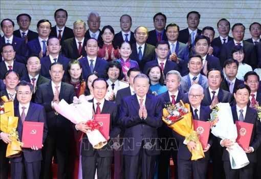 Công bố nhân sự Bí thư, Chủ tịch tỉnh của 34 tỉnh, thành sau sáp nhập